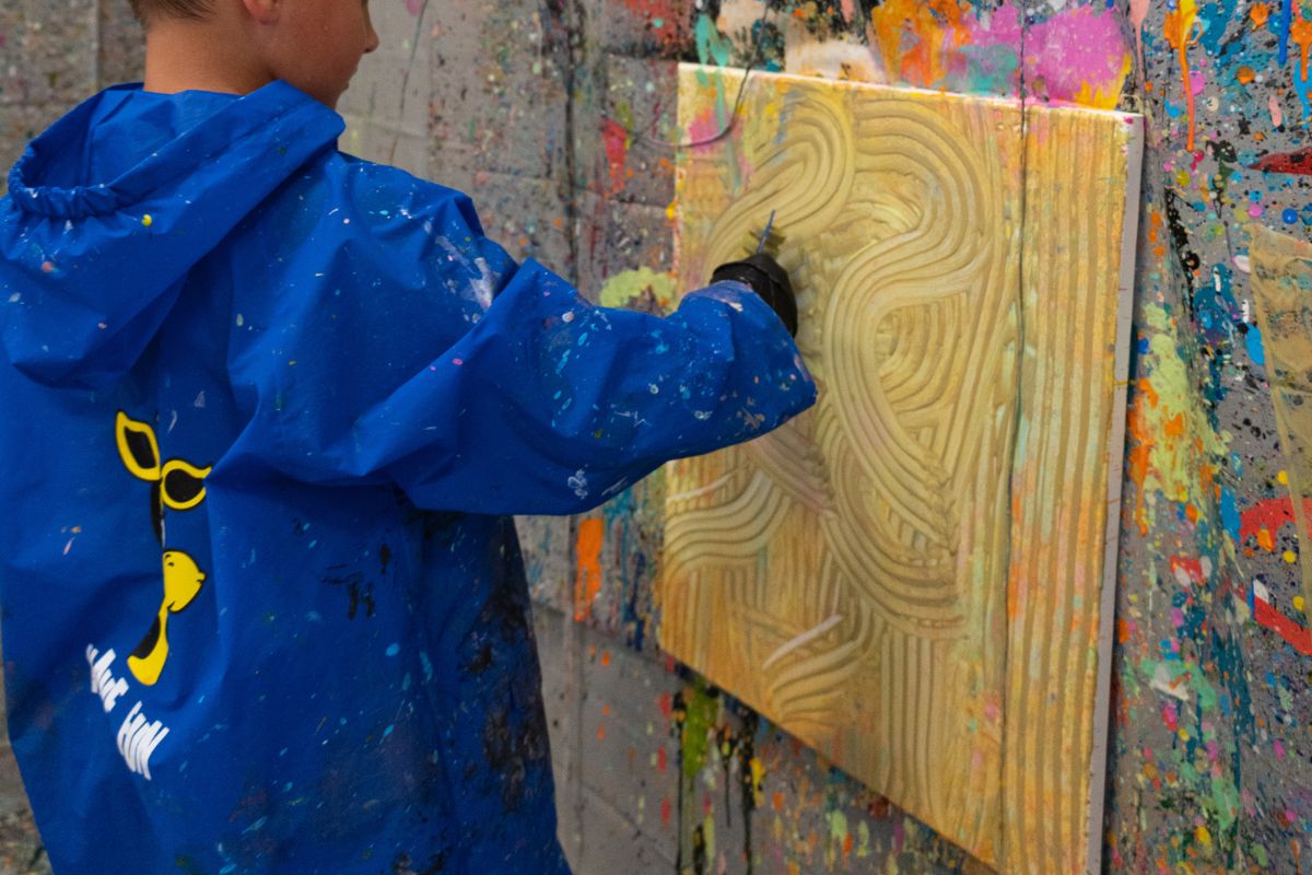 FreestyleArt v ArtLab – volná abstraktní tvorba